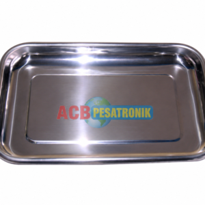 Bandeja Pequeña en Acero Inoxidable 30 x 44 cm | Uso Alimenticio e Industrial | Picaball