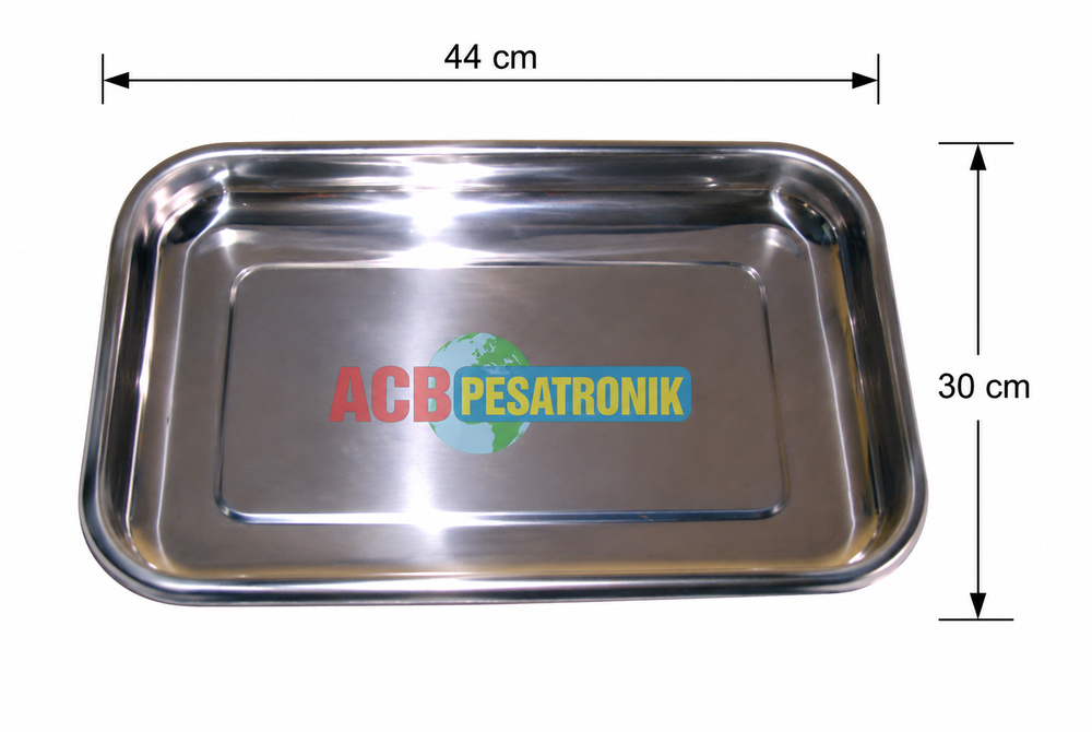 Bandeja Pequeña en Acero Inoxidable 30 x 44 cm | Uso Alimenticio e Industrial | Picaball - Imagen 3