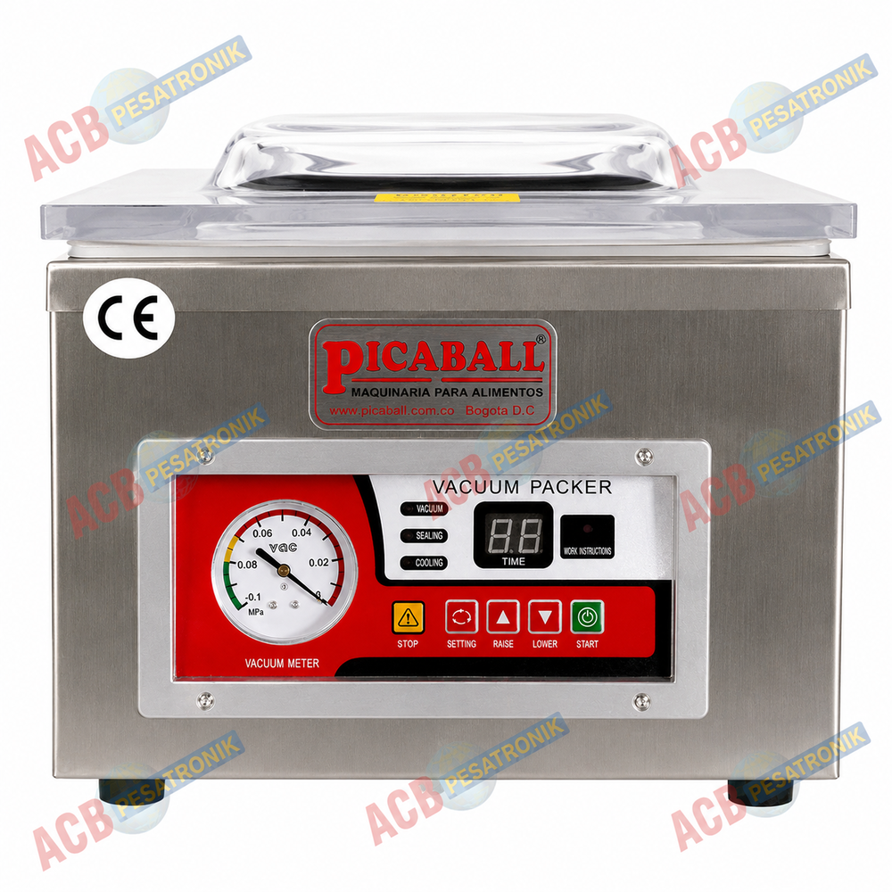 Empacadora al Vacío Semiindustrial DZ260A Picaball | Incluye Kit de Mantenimiento | Garantía 1 Año - Imagen 3